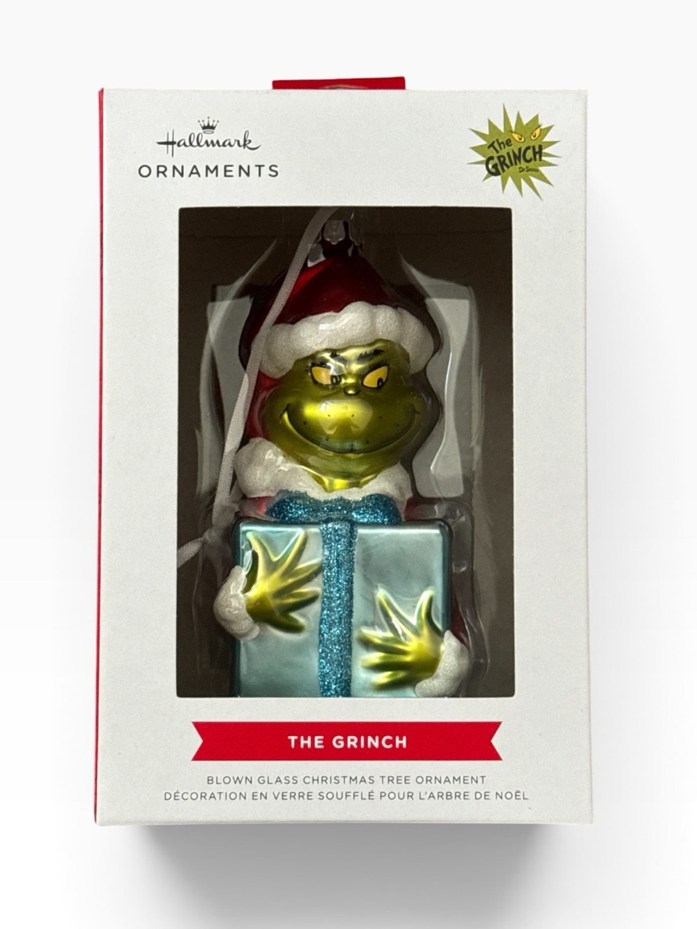 The Grinch Hallmark Christmas Tree Ornament. Brand New in Original Box.